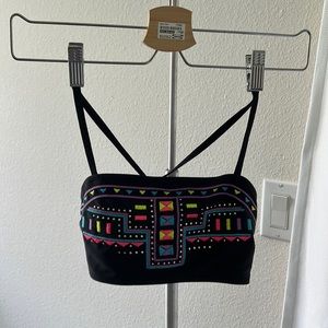 Girls neon bikini top.